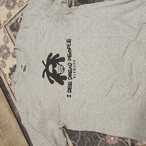 Men's Large Grey I See Dread People Tee